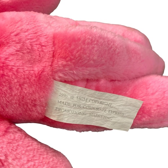 Vintage Pink Panther Plush 11” 1996 - Picture 4 of 5